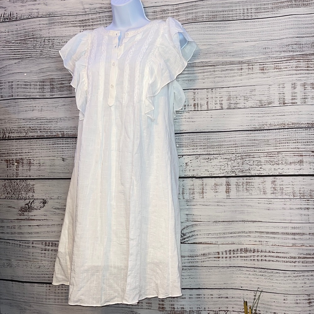 🔥SALE NWT Max Studio Coastal Cowgirl White Dress